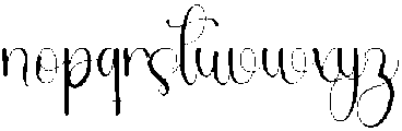 Snowing January Regular otf (400) Font LOWERCASE