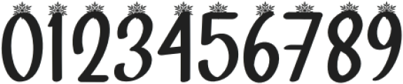 Snowith Christmas Regular otf (400) Font OTHER CHARS