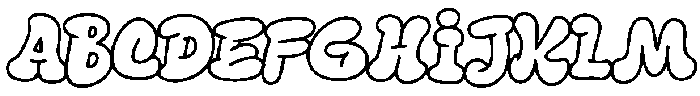 Snowkie Regular otf (400) Font UPPERCASE