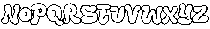 Snowkie Regular otf (400) Font UPPERCASE