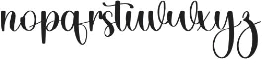 Snowman Handmade Regular otf (400) Font LOWERCASE