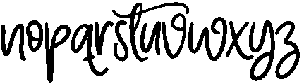 Snowman Regular otf (400) Font LOWERCASE