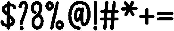 Snowman Regular otf (400) Font OTHER CHARS