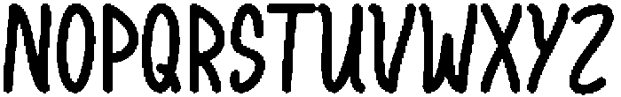 Snowman Regular otf (400) Font UPPERCASE
