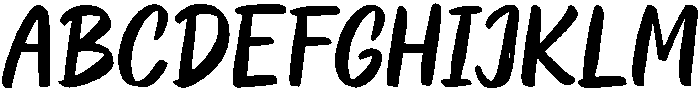 Snowman Regular otf (400) Font UPPERCASE
