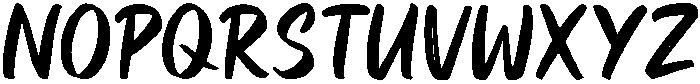 Snowman Regular otf (400) Font UPPERCASE
