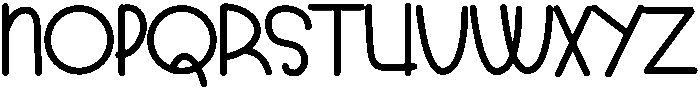 Snowman Regular otf (400) Font UPPERCASE
