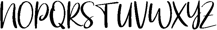 Snowy Regular otf (400) Font UPPERCASE