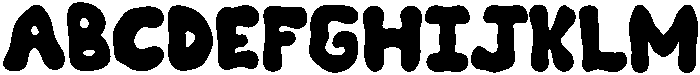 Snowy Regular otf (400) Font UPPERCASE
