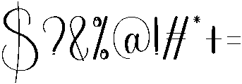 Snowy Regular otf (400) Font OTHER CHARS