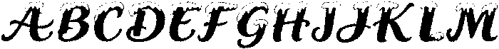 Snowy Smile Distort otf (400) Font UPPERCASE