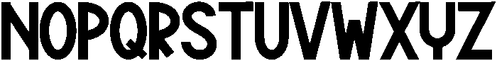 Snowy Winter Regular otf (400) Font UPPERCASE