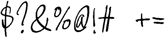 Snuggle Script Regular otf (400) Font OTHER CHARS