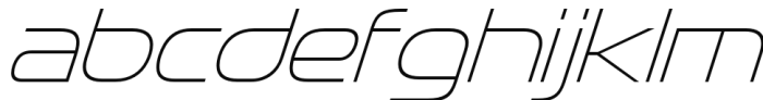 Snasm El It Font LOWERCASE