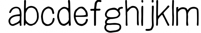 Snacker - The crunchiest sans serif font 3 Font LOWERCASE