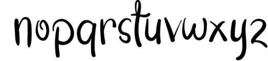 Snow White - Stylish Handwritten Font Font LOWERCASE