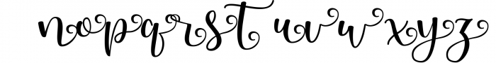 Snowdrop Font LOWERCASE