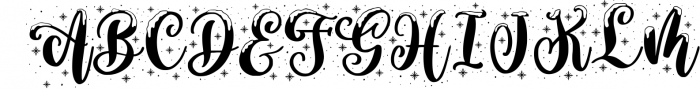 Snowember Font UPPERCASE