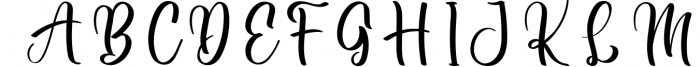 Snowflake - Script Handwriting Font Font UPPERCASE