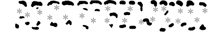Snowy Night - Snowy Handwritten Font 1 Font UPPERCASE