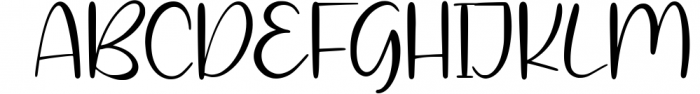 Snowyland Modern Handwritten Font Font UPPERCASE