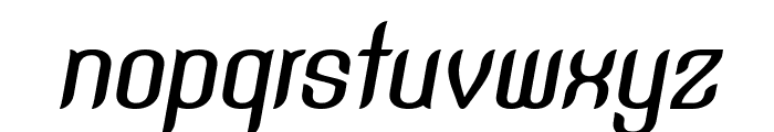 SNT Anouvong Bold Italic Font LOWERCASE