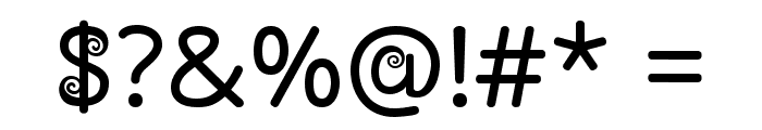 Snail Mood Font OTHER CHARS