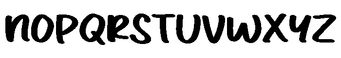Snake Break Font UPPERCASE