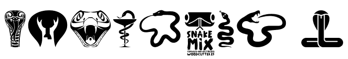Snake mix Font OTHER CHARS