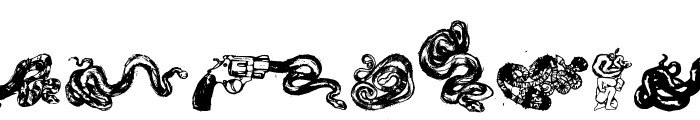 Snakepit Font LOWERCASE