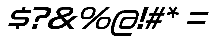 Snasm Light Italic Font OTHER CHARS