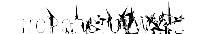Snetripp Font UPPERCASE