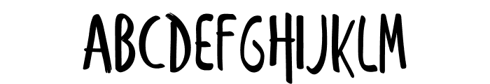 Snicker Snack Font LOWERCASE