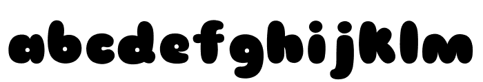 Sniglet-Regular Font LOWERCASE