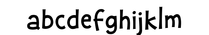 Snoopy Font LOWERCASE