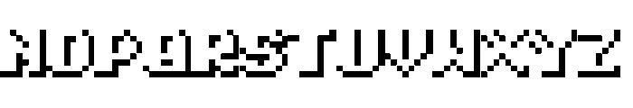Snow Bros Neue Outline Regular Font LOWERCASE