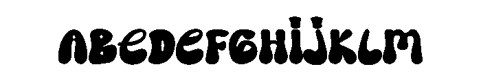 Snow Falls Font UPPERCASE
