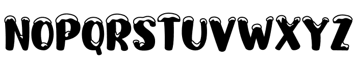 Snow Freeze Font UPPERCASE