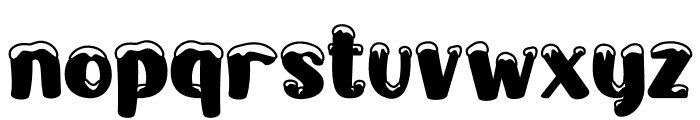 Snow Freeze Font LOWERCASE