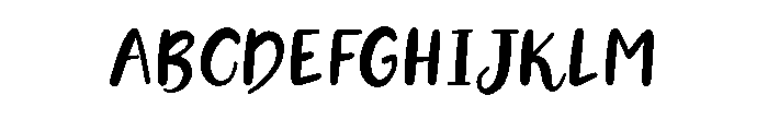 Snow Globe Sample Font UPPERCASE