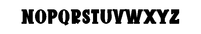 Snow Home Font LOWERCASE