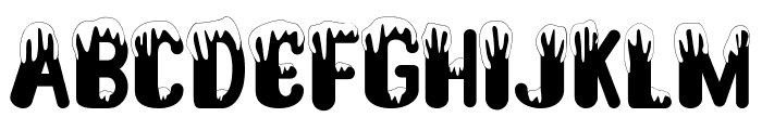 Snow Play - Personal use Font UPPERCASE