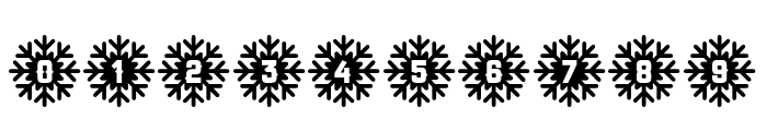 Snow Star Type Font OTHER CHARS