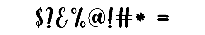 Snow White2 Font OTHER CHARS