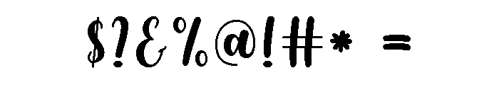 Snow White3 Font OTHER CHARS