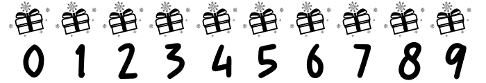 SnowBoom-Christmas Font OTHER CHARS
