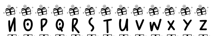 SnowBoom-Christmas Font LOWERCASE