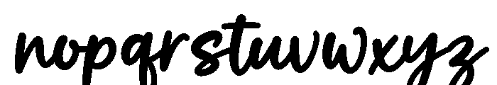 Snowball2 Font LOWERCASE