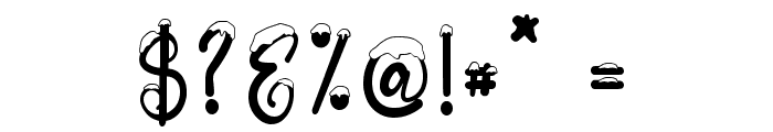 Snowby Font OTHER CHARS