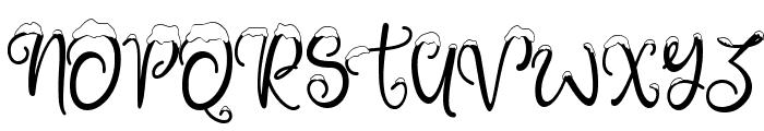 Snowby Font UPPERCASE